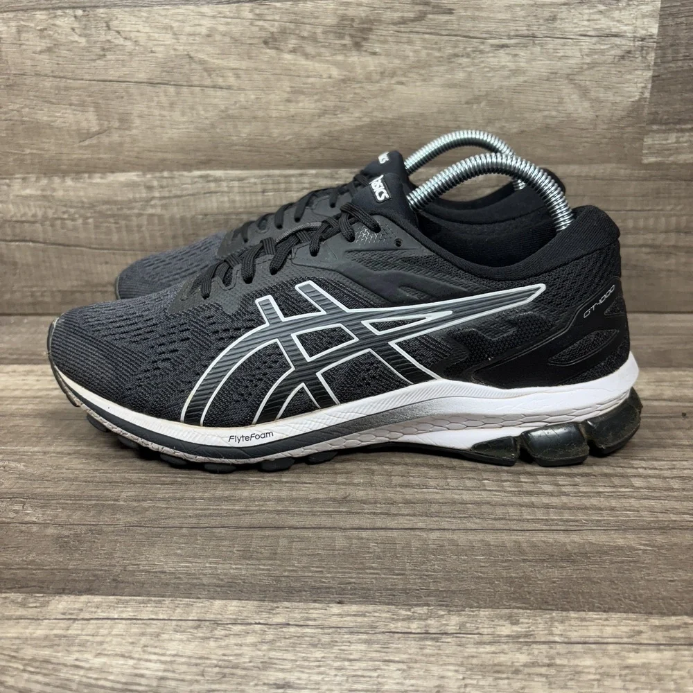 Asics GT-1000 10 Black Womens US Size 9.5 EUR 41.5 1012A878 Running Shoes - Picture 4 of 10